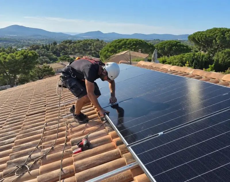 Installateur panneaux solaires Bésignan — pose photovoltaïque sur toiture